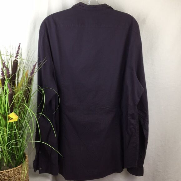 John Varvatos Men's Purple Button Dress Shirt XL - Picture 3 of 7